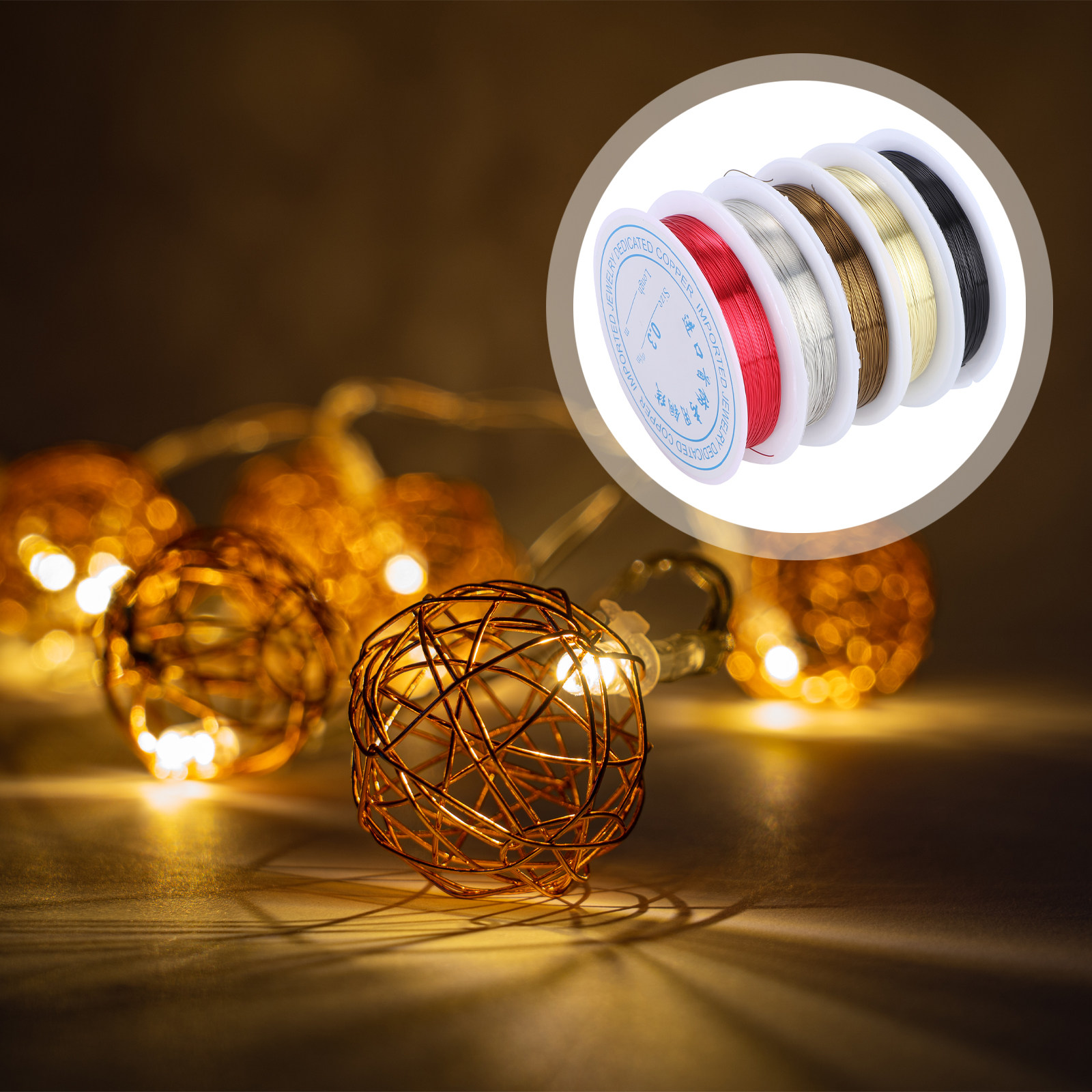 Copper Wire Roll - 5 Gulung Kabel Tembaga 26 Gauge,