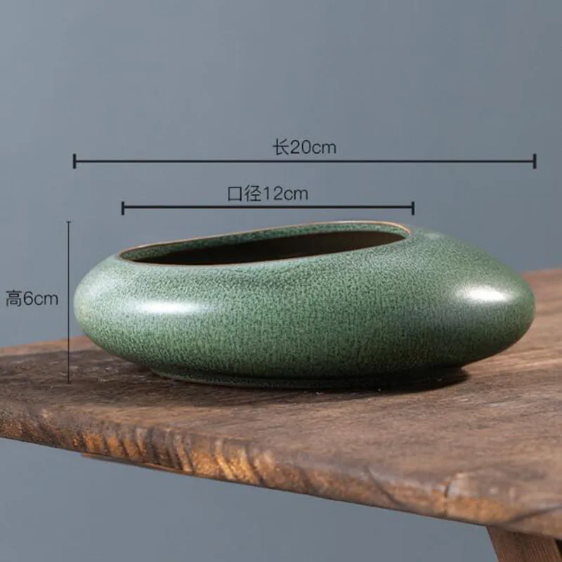 Vas Bonsai Keramik Kasar, Pot  - Bonsai Garden Art ulasan dan harga