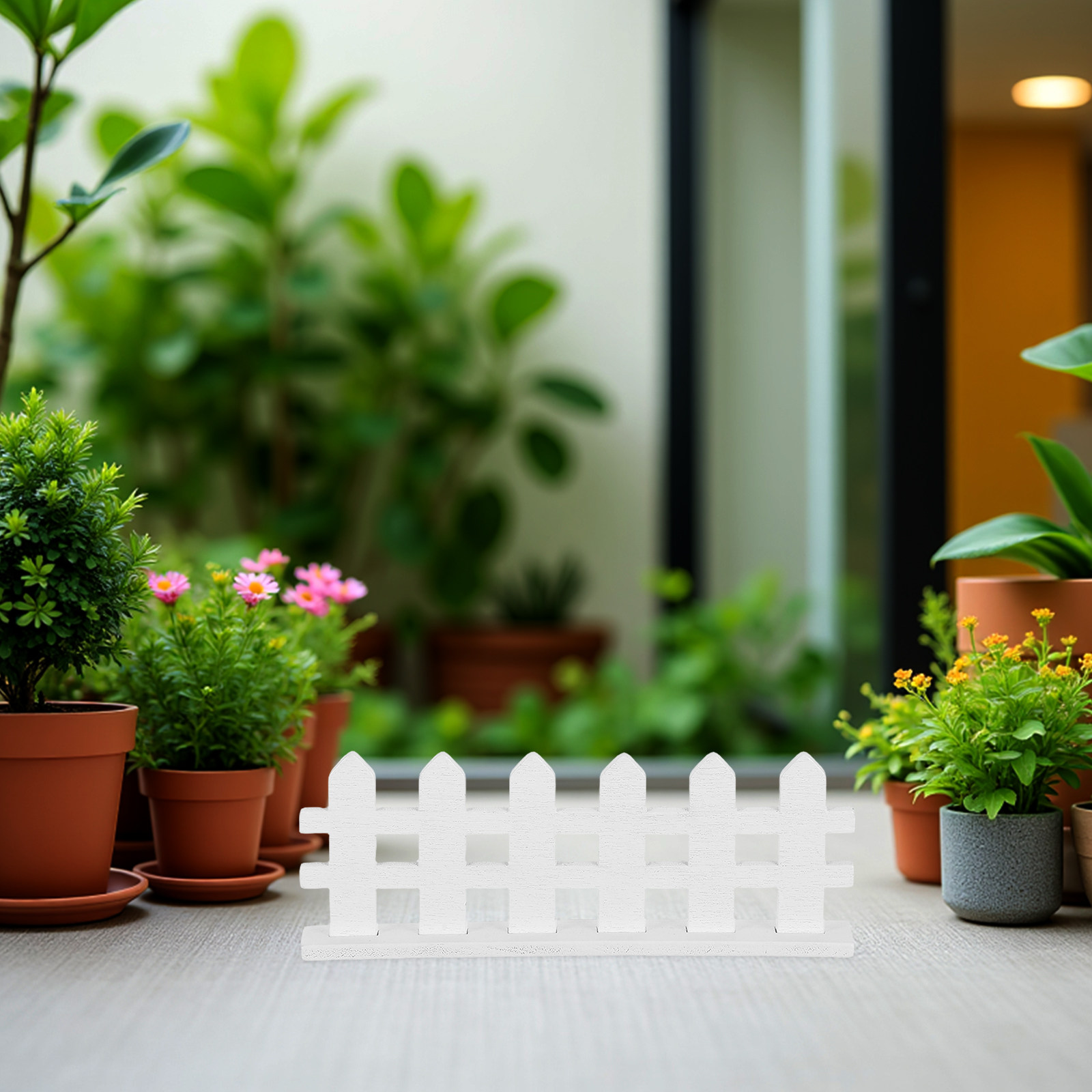 12 Buah Pagar Kayu Miniatur de - Bonsai Garden Landscape Design ulasan dan harga